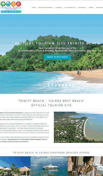 Website Design down under ONLINE - Trinity Beach Holiday